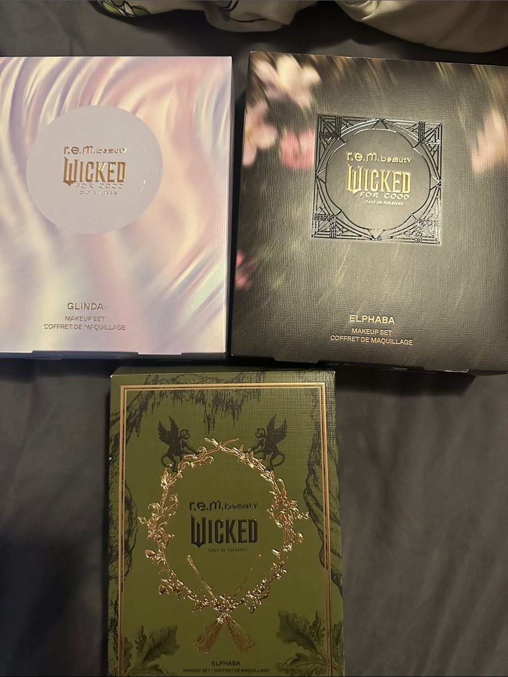 Rem beauty x Wicked EMPTY BOXES